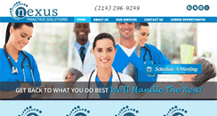 Desktop Screenshot of nexuspracticesolutions.com
