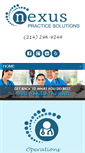 Mobile Screenshot of nexuspracticesolutions.com